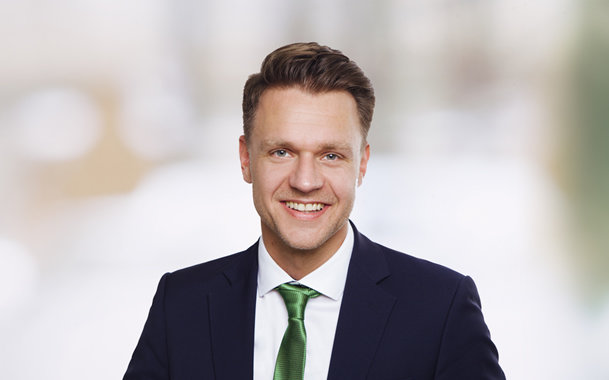 Porträtfoto von Frank Broncol, Bezirksdirektor Karlsruhe