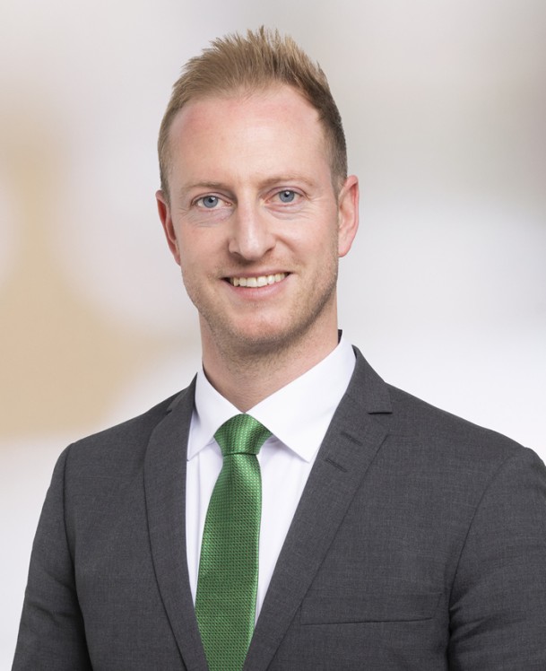 Portätfoto von Christopher Bunk, Mitarbeiter im Innendienst