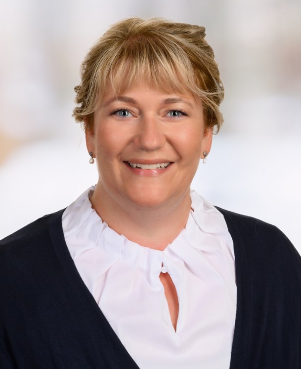 Porträtfoto von Tanja Grundmann, Mitarbeiterin im Innendienst