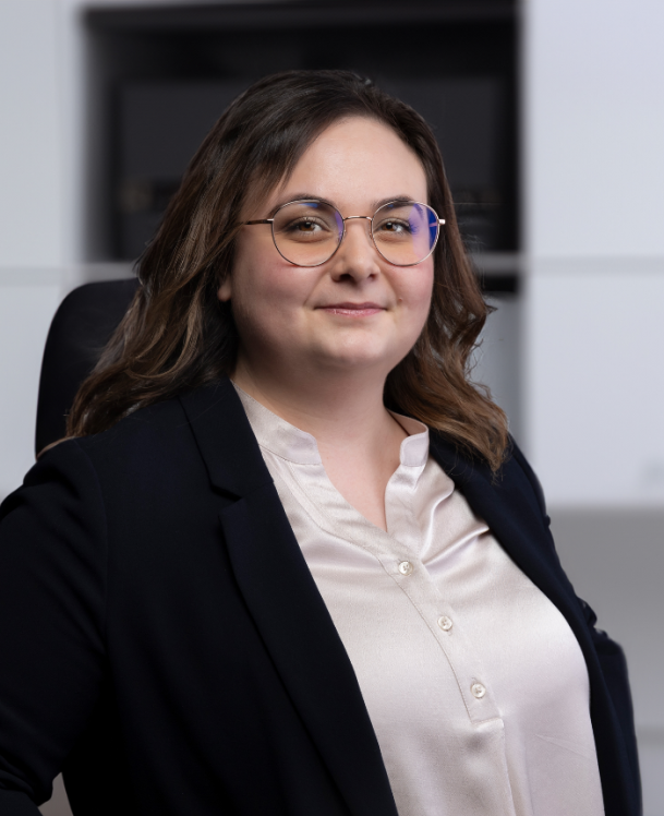 Portätfoto von Beatrice Brosig, Mitarbeiterin im Innendienst